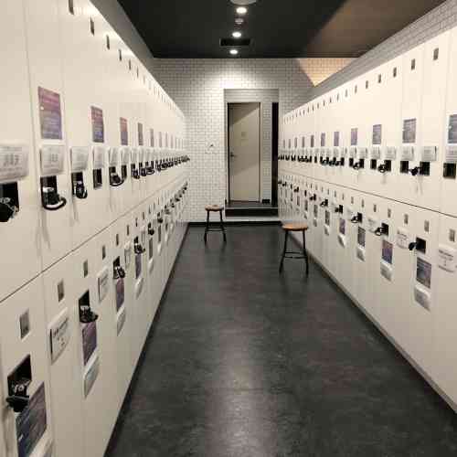 カルド川越店のロッカールーム