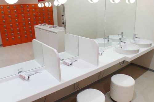 カルドのパウダールーム