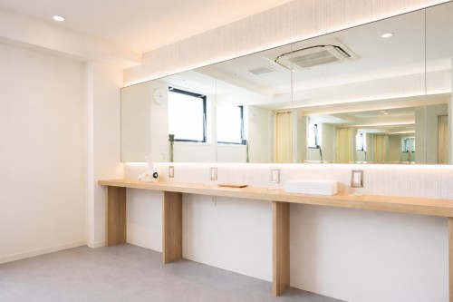 ピラティスKのパウダールーム