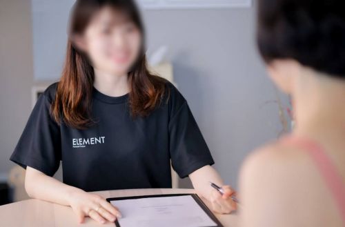 マシンピラティスELEMENTの受付