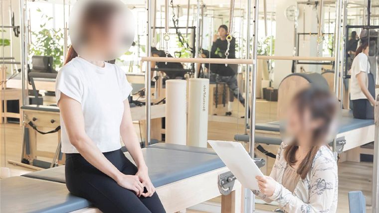 La pilatesのスタジオ