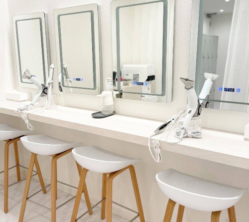 the SILKのパウダールーム