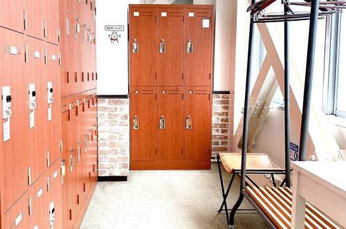 zen placeピラティスのロッカールーム
