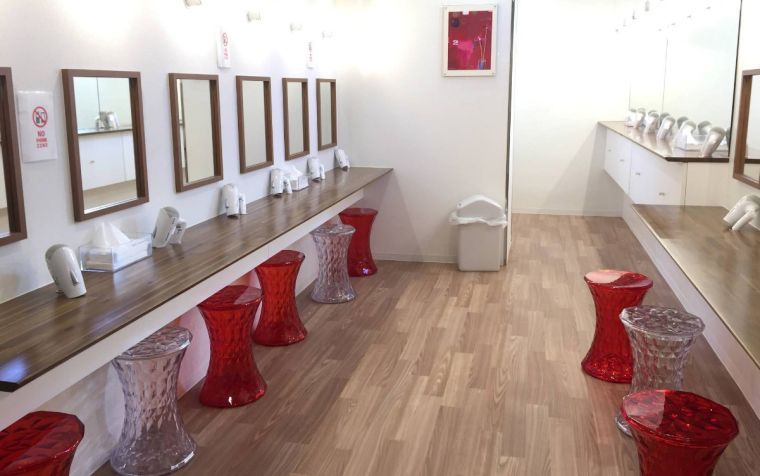 カルドのパウダールーム