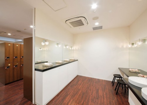 カルドのパウダールーム