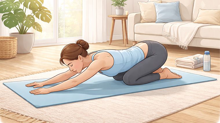 腰痛セルフケア・ストレッチ