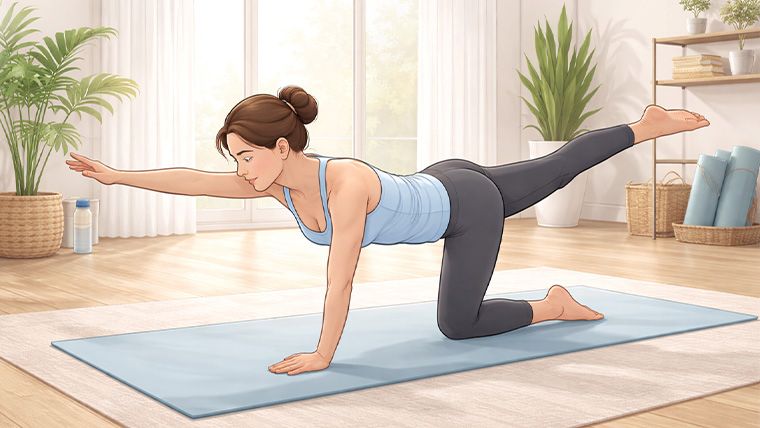 ヨガ・ピラティスで腰痛を改善する