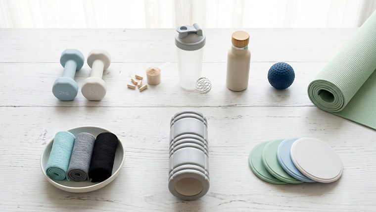 筋肉をつけるための器具・道具