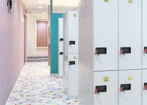 カルド伊丹店のロッカールーム